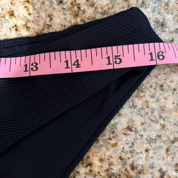 EBERJEY SO SOLID ANNIA BLACK BIKINI 
BOTTOM SIZE Large NWT - Picture 8 of 9